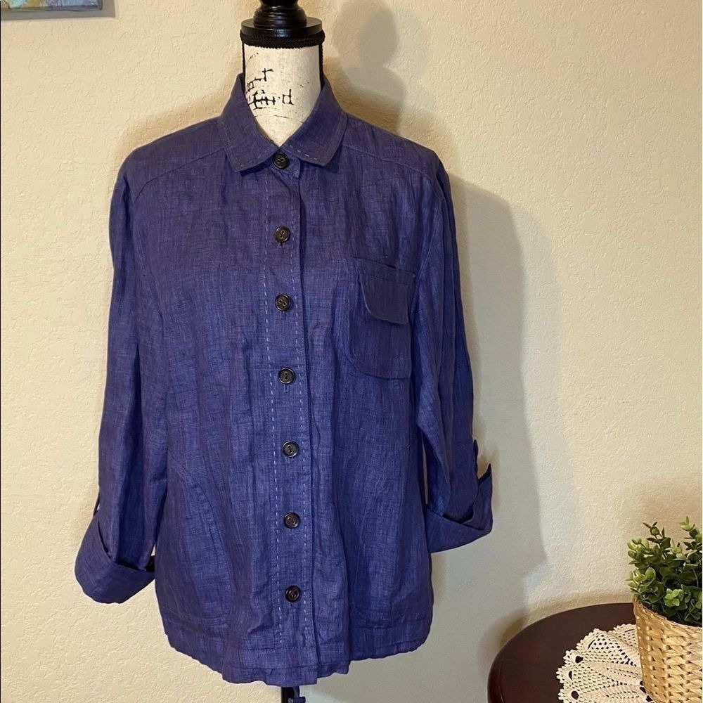Coldwater Creek Button Down Top/Jacket